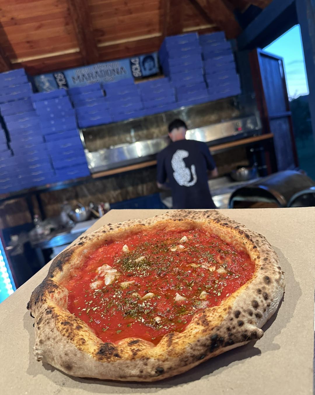 Margherita pizza