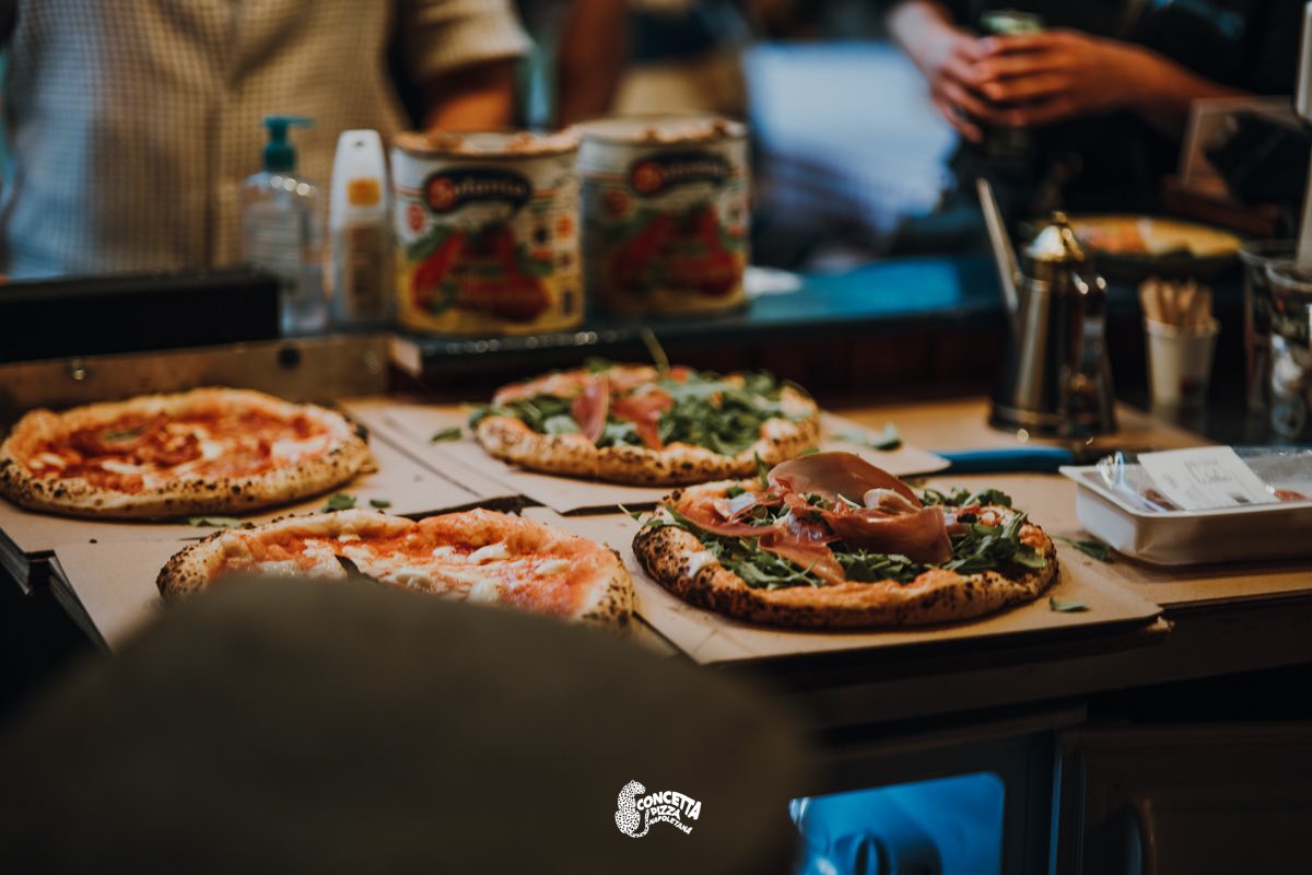 Concetta nápolyi pizzák